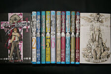 Death Note Manga Complete Set 1-12 by Takeshi Obata, Japanese Comic