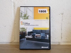 Microsoft Office Professional Edition 2003 - Full Retail Install inc Key - Photo 1/2