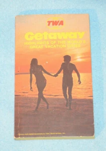 TWA Getaway - 1971 - Vintage Paperback Book - Picture 1 of 1