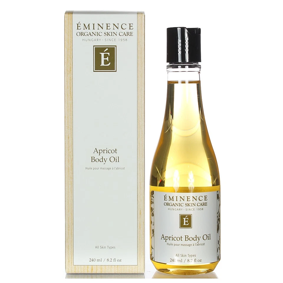 Eminence Apricot Body Oil 8.2oz/240ml NEW IN BOX - Imagem 1 de 1