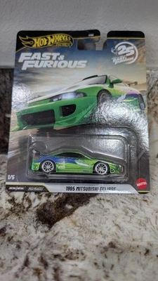 Hot Wheels Fast and Furious 1995 Mitsubishi Eclipse 25 aniversario Foto 1 de 2