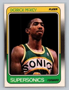 1988-89 Fleer Derrick McKey Rookie #109 - Picture 1 of 2