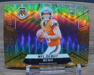 Mosaico Panini 2024 - Debut NFL Bo Nix #271 Honeycomb Prizm (RC) - Imagen 1 de 4