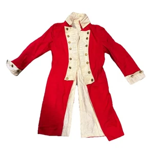 Military Revolutionary War Red British Tailcoat *Fair* Reenactment Cosplay - Picture 1 of 13