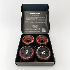 Cloudwheel Rovers 110R(mm) Scarlet Red All Terrain Electric Skateboard Wheels - Bild 1 von 7