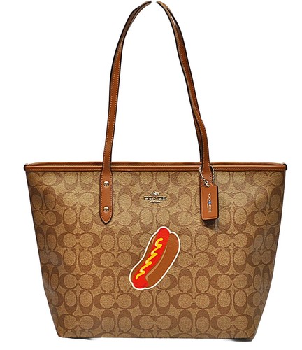 Borsa Coach Hot Dog Signature F57613