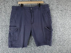 Pantalones Cortos Carga WearFirst Para Hombre 42 Azul Marino Ripstop Calce Relajado Bolsillos Utilitarios Senderismo - Imagen 1 de 13