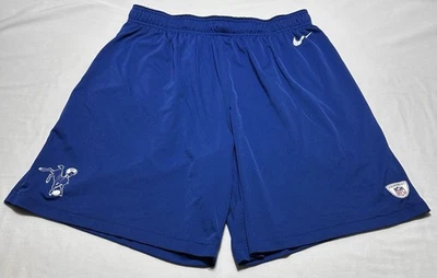 Indianapolis Colts Nike NFL Training Dri-Fit Athletic Shorts Men's XL Blue *READ - Image 1 of 4