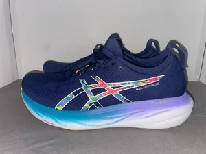 Asics Mens Size 12.5 Gel-Nombus 25 Lite-Show Running Gym Mararhon PureGel - Picture 1 of 7
