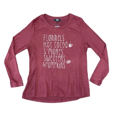 Camisa de manga larga moderna de lona para mujer cosecha de otoño calabaza agradecida otoño Foto 1 de 2