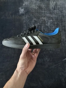 adidas Gino Iannucci x Samba ADV RYR Black Blue Bird Size 12 - Picture 1 of 6