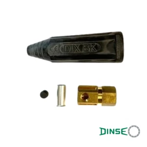 Paquete de 10 enchufes de cable Dinse 121100050 BK 50 - Imagen 1 de 1
