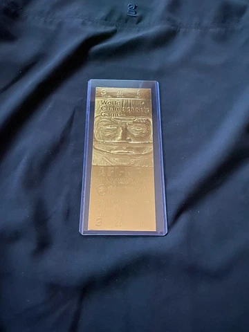 Green Bay Packers vs. Kansas City Chiefs Super Bowl I 22kt Gold Ticket (NEW) Cover