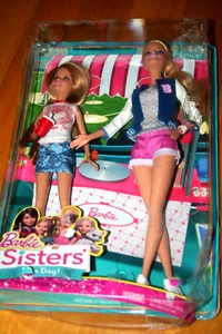 Barbie & Stacie Sisters 2014 ¡Día de diversión! - La vida en la casa de los sueños - La caja está dañada - En caja original - Imagen 1 de 6