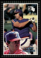 1985 Donruss Action All-Stars Jumbo Larry Parrish Texas Rangers #29