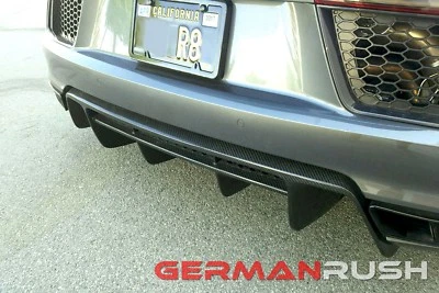 GR CARBON FIBER REAR DIFFUSER AUDI R8 2016-2018  / Vacuum / Make Offer - Image 1 of 3