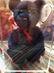 TY Beanie Baby-SPARKS the Bear (UK Exclusive) (8,5 inch) Neu - Bild 1 von 12