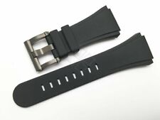 Replacement TW Steel Tech Black Silicone Watch Band for CE5000