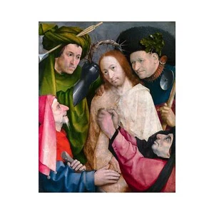 Bosch, Christ Mocked, Crowned with Thorns 1516, Canvas Print, 24" x 30" + Border - Picture 1 of 10
