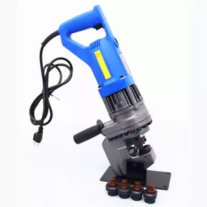 110V Electric Hydraulic Hole Puncher Steel Plate Hole Punching Machine MHP-20 US - Picture 1 of 9