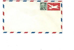 Mint Scott #UC18 6 cent + 1 CENT STAMP Air Mail Envelope - Picture 1 of 1