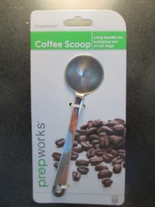 NEW Progressive Prep Works Coffee Scoop Measure, Measuring spoon Stainless - Picture 1 of 1