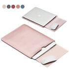 Leather Laptop Notebook Sleeve Envelope Case Bag Fr Air 11.6/13.3"/15.4"/12" Mac