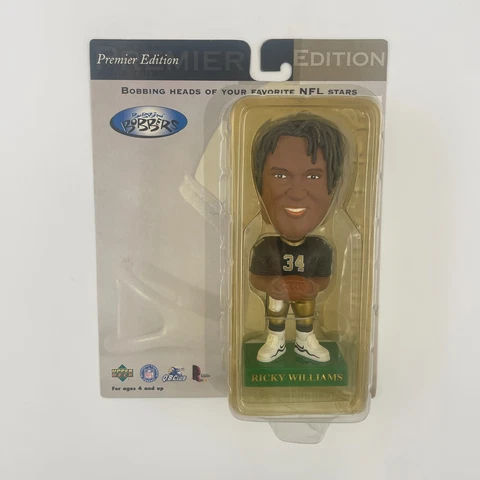 Bobbin Bobbers New Orleans Saints Ricky Williams Bobble Head Premier Figurine Cover