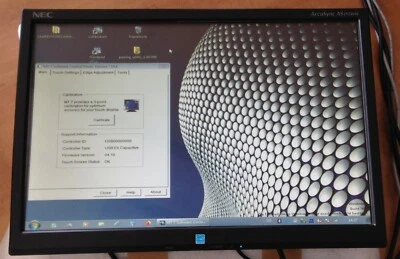 Touchscreen 19" NEC AccuSync AS192W 3M MicroTouch Touch Screen Monitor 1440x900 - Bild 1 von 4