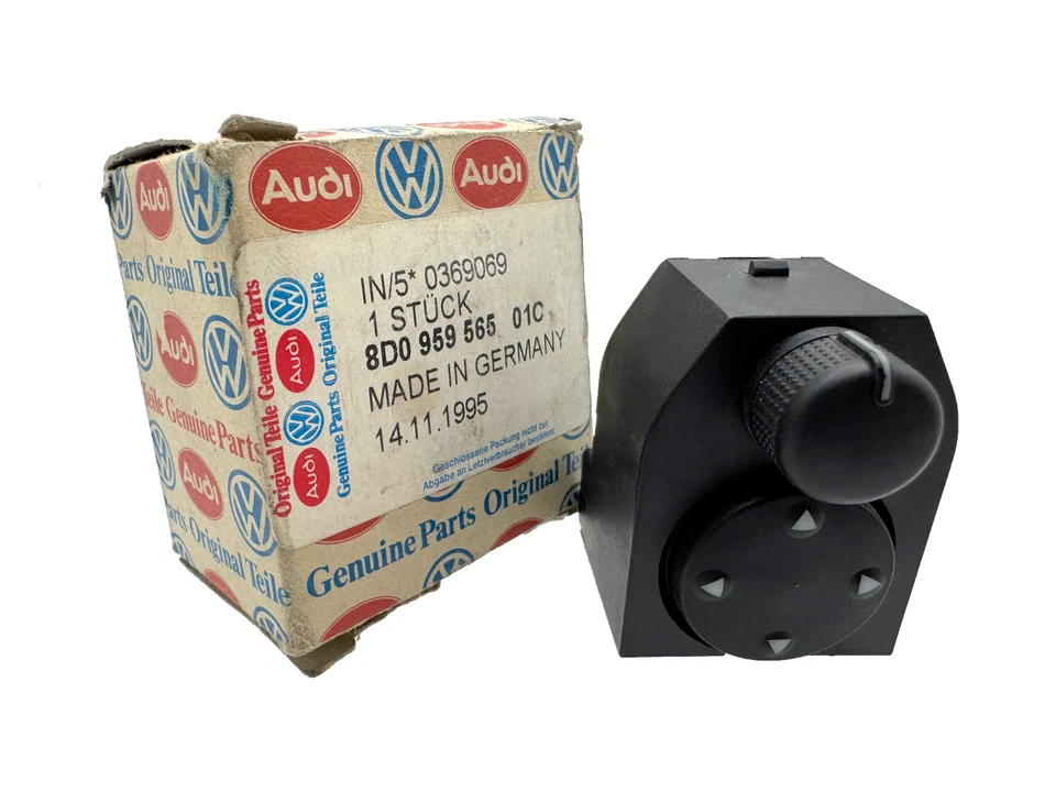 Audi A3 A4 A8 (1994-2000) ПОДЛИННЫЙ переключатель регулировки наружного зеркала | 8D0959565 - Изображение 1 из 1