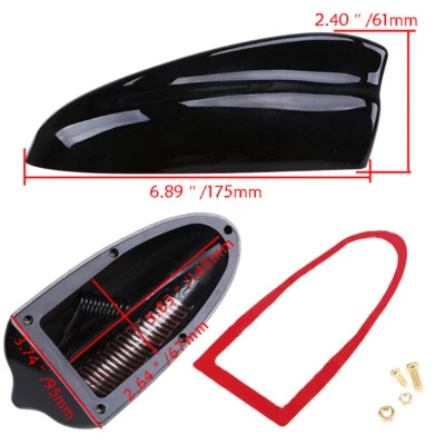 Antena de radio FM/AM de techo estilo aleta de tiburón señal aérea cubierta decorativa adorno Foto 1 de 4