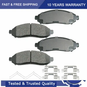 Pastillas de freno delanteras de cerámica para Nissan Frontier Pathfinder Xterra Equator 2005-2012 - Imagen 1 de 6