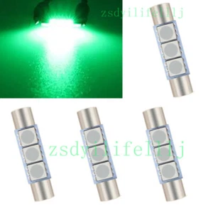 4x Para Cadillac ATS 2013-2019 Coche Parasol Cubierta Luz LED Lámpara Verde Borde a - Imagen 1 de 1
