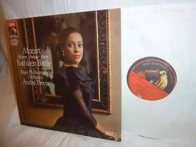 Mozart Arias, Kathleen Battle, Royal Phil. Previn, German EMI Digital LP 1986 - Bild 1 von 3