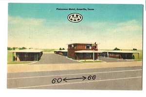 Plainsman Motel, Route 66, Amarillo, Texas - Picture 1 of 2