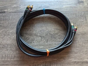Tributaries Alpha Component Video Copper Interconnect Cable 3 RCA 10 Feet Male - Picture 1 of 4