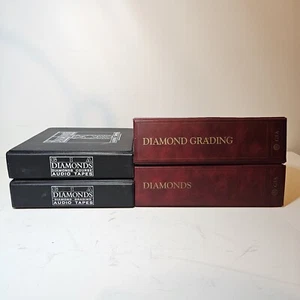 GIA Diamond Course & Diamond Grading Books And Audio Tape Set Missing 1 Tape  - Picture 1 of 18