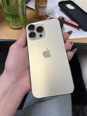 Apple iPhone 14 Pro Max - 256GB - Gold (Ohne Simlock) (Dual) sehr guter Zustand - Bild 1 von 4