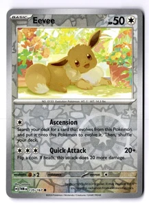 Eevee Reverse Holo Common SV06: Twilight Masquerade 135/167 NM - Picture 1 of 2