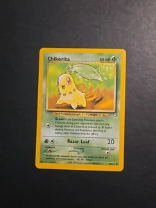 Pokemon Neo Genesis Chikorita Non Holo Common 54/111 LP - Bild 1 von 2