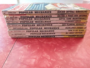 Popular Mechanics - 1965 1st Ed - Oct-Nov 1966 Jan-Dec 1967 - Jan Mar Oct NM $5 - Picture 1 of 73