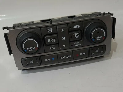 FRONT TEMPERATURE CONTROLS Pilot 2013 13 2014 14 2015 15 NH834L 915663 - Image 1 of 4