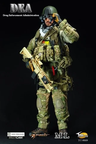 ToyCity 1/6 Scale DEA Drug Enforcement Administration 12" Action Figure TC9009 Cover