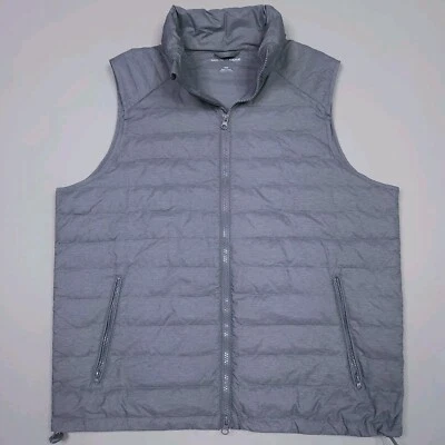 Chaleco acolchado híbrido de rendimiento ligero Saks Fifth Avenue Down Fill Golf Med Foto 1 de 4