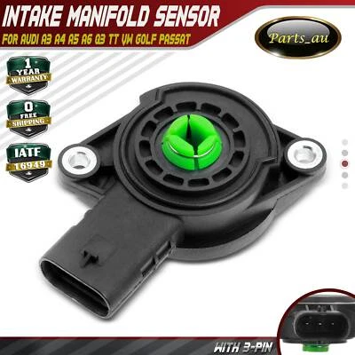 Air Intake Manifold Flap Position Sensor for Audi A3 A4 A5 A6 TT VW Golf Passat - image 1 of 4