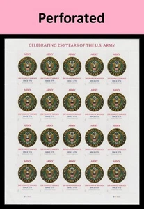 US 6003 Army 250 Years F sheet 20 MNH 2025 - Picture 1 of 1