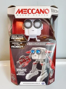 2016 New Meccano Maker System Tech Micronoid Socket Spin Master Programmable Bot - Picture 1 of 4