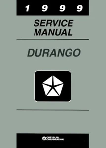 1999 Dodge Durango Truck Shop Service Repair Manual Book - Picture 1 of 1
