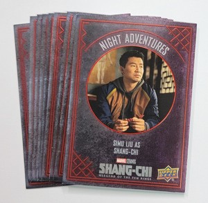 2022 Marvel Shang-Chi Legend of the Ten Rings RED NIGHT ADVENTURE Inserts (Pick)