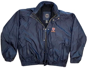 Stormtech Chicago Bears Logo Black Fleece Zip Out Nylon Jacket Coat XL Stormtex - Picture 1 of 11